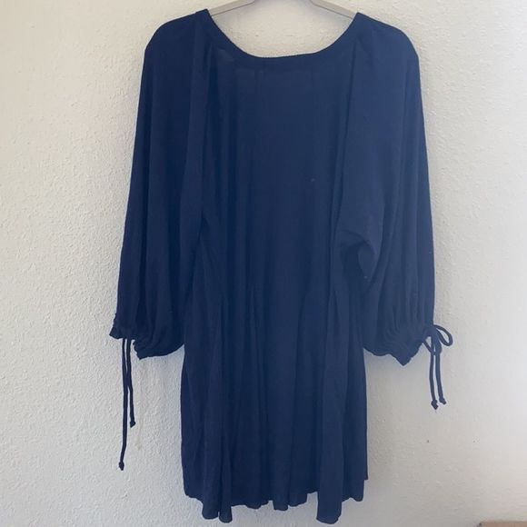 Free People Navy Blue Dress - Picture 2 of 9
